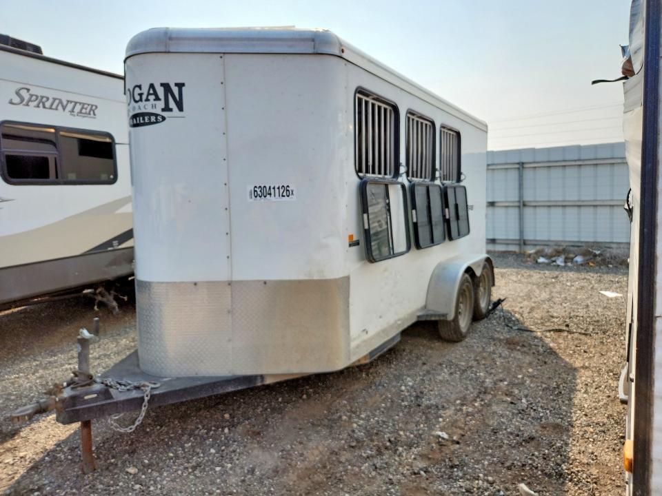 2019 Logan Crossfire 3 BP Horse Trailer