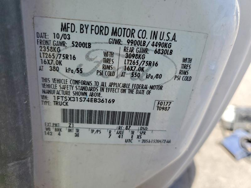2004 Ford F350 SRW Super Duty
