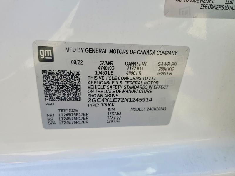 2022 Chevrolet Silverado K2500 Heavy Duty