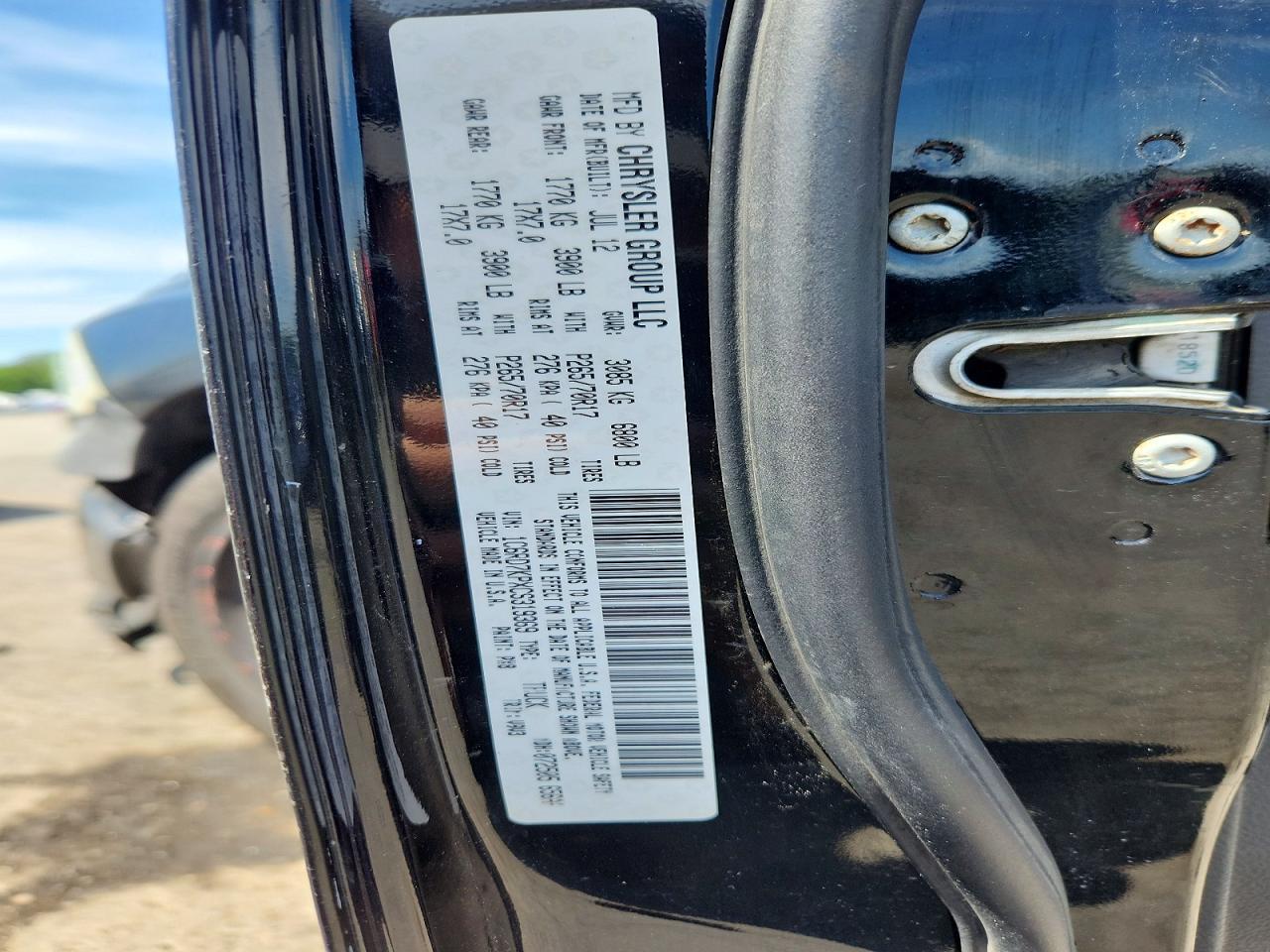 2012 Dodge RAM 1500 ST