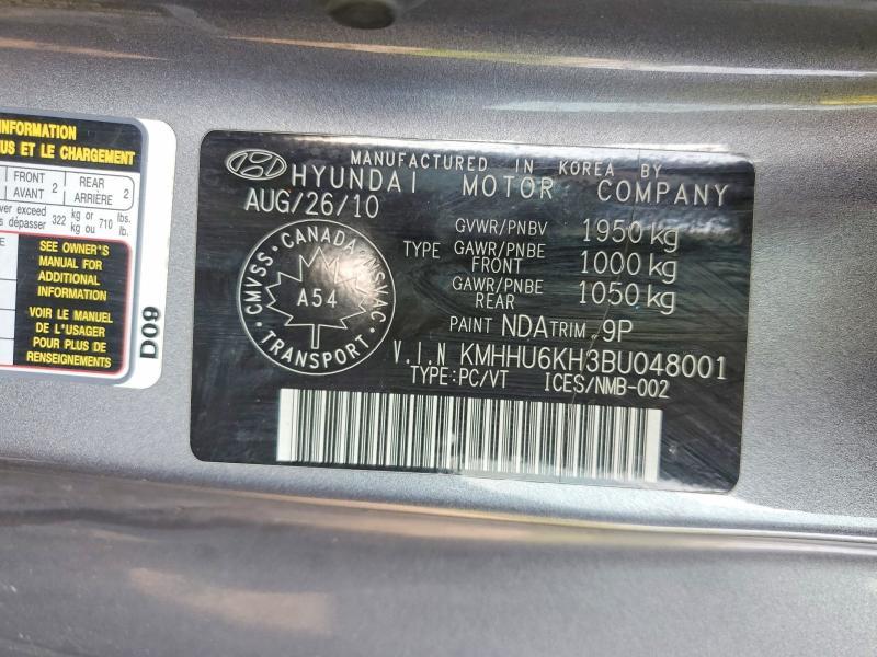 2011 Hyundai Genesis Coupe 3.8l