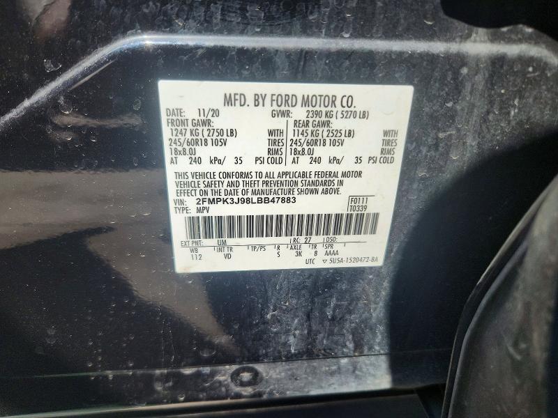 2020 Ford Edge sel