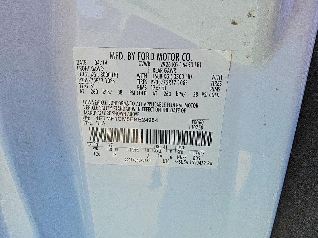 2014 Ford F150