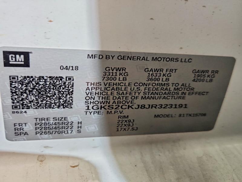 2018 GMC Yukon Denali