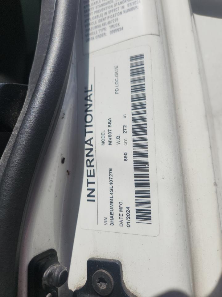 2025 International MV607 BOX Truck