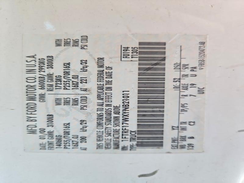 2000 Ford F150
