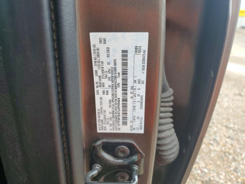 2020 Ford F150 Supercrew