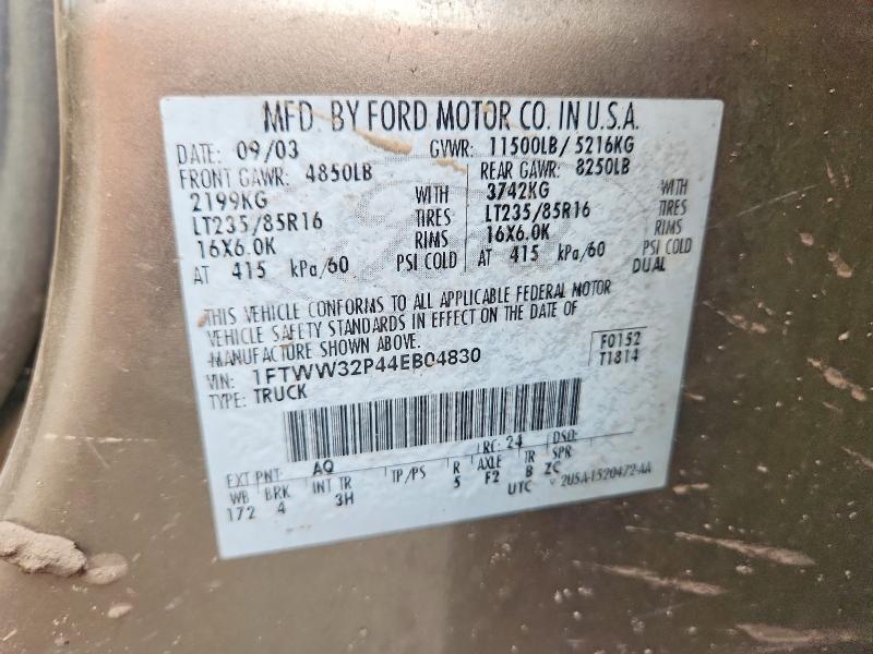 2004 Ford F350 Super Duty