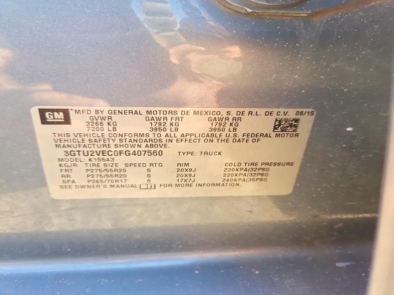 2015 GMC Sierra K1500 SLT