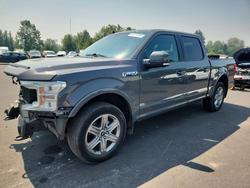Salvage trucks for sale at Portland, OR auction: 2018 Ford F150 Supercrew