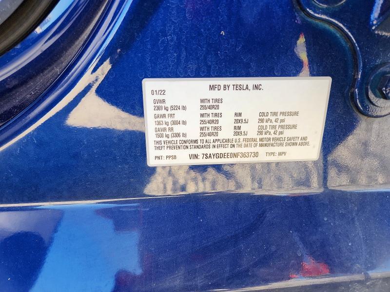 2022 Tesla Model Y