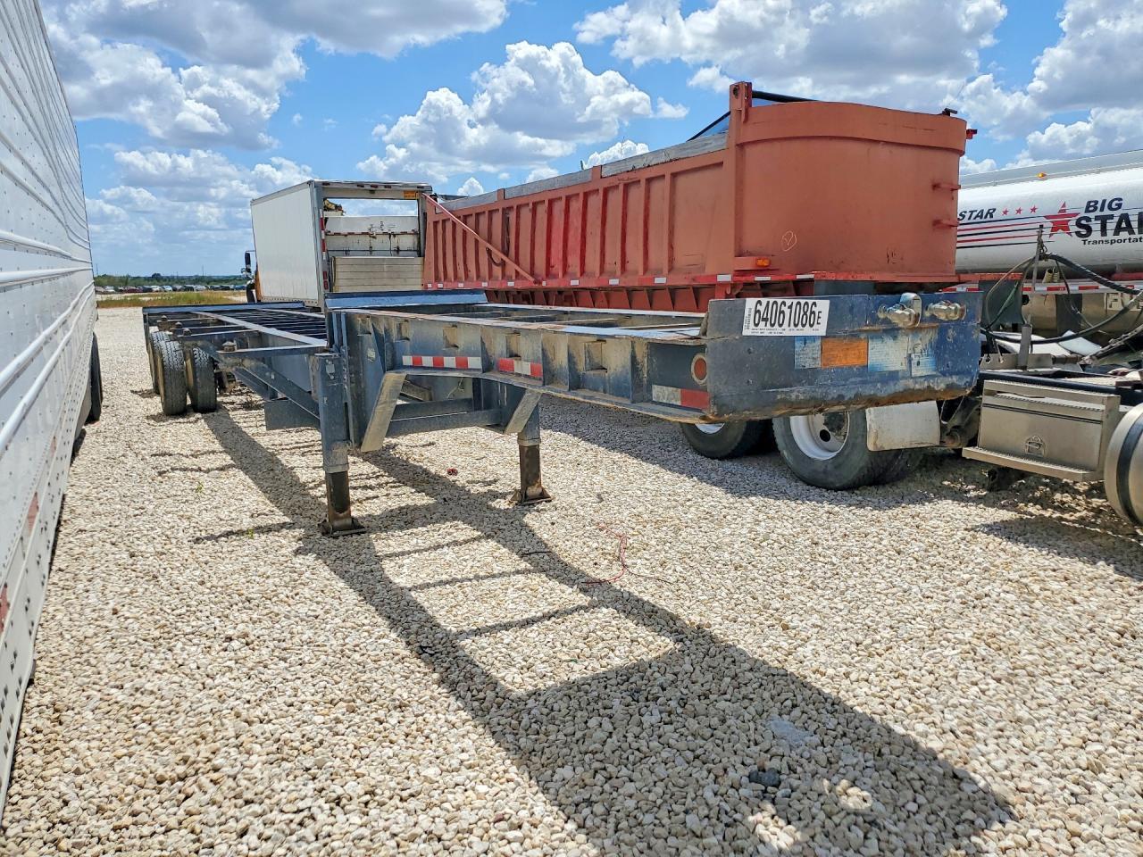 2018 Viking Roll-OFF Container Trailer