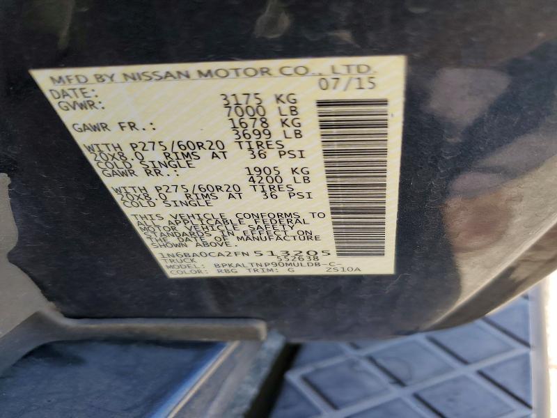 2015 Nissan Titan SV