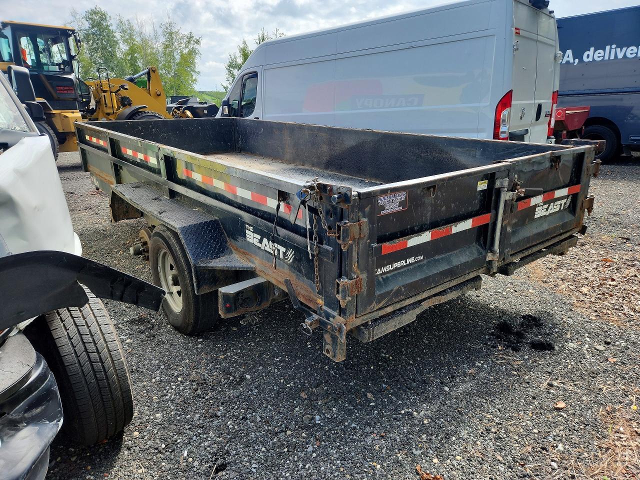 2021 Beast P7CAM616LPHD Dump Trailer