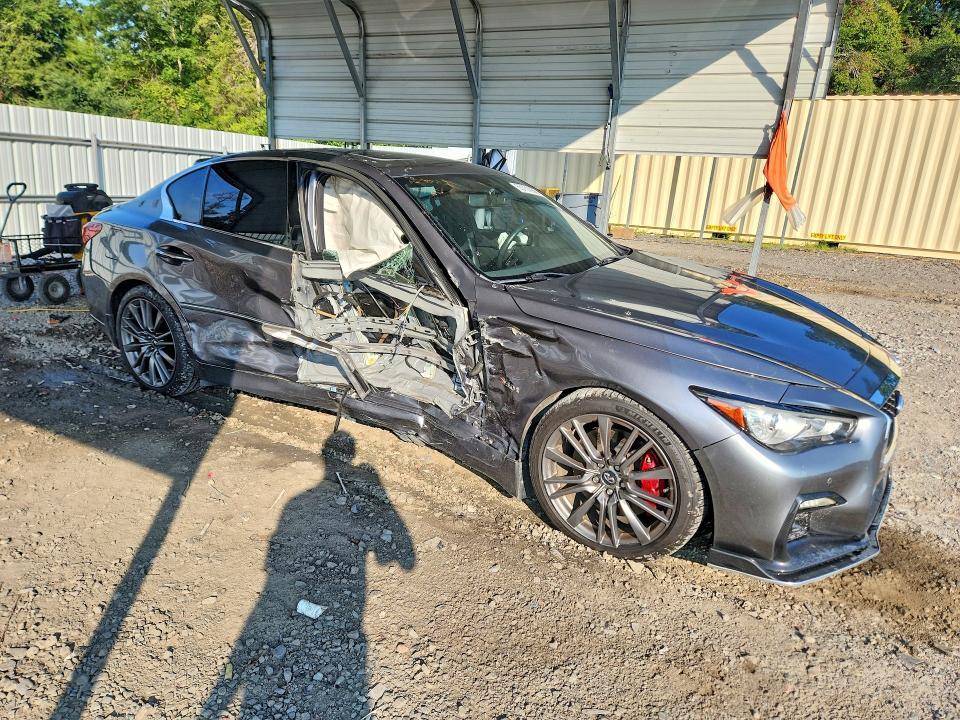 2019 Infiniti Q50 red Sport 400