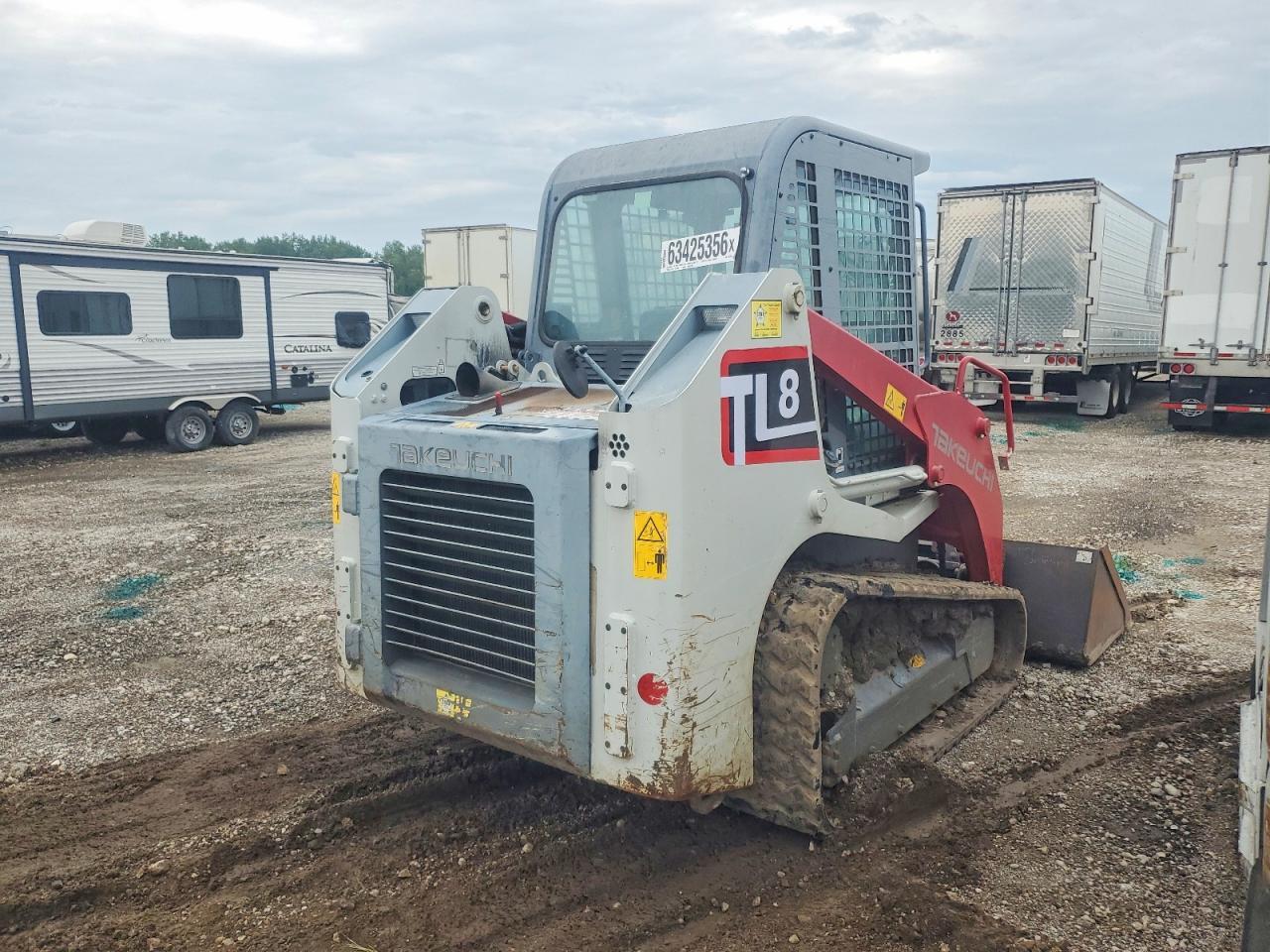 2016 Take Uchi TL8 Tracked Skid Steer Loader