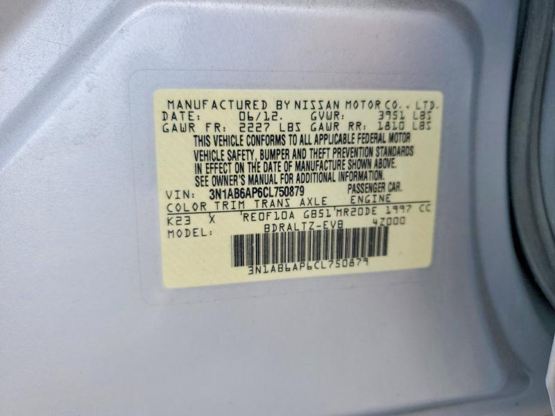 2012 Nissan Sentra 2.0