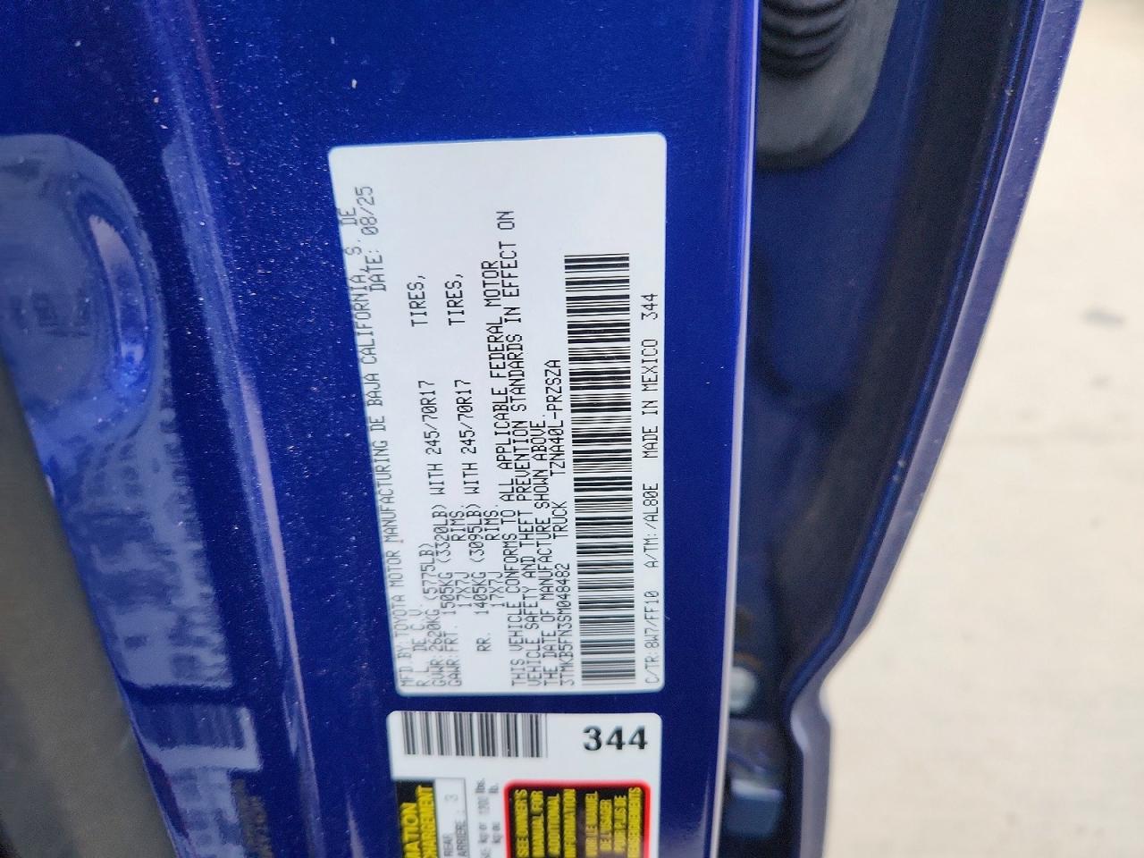 2025 Toyota Tacoma SR5