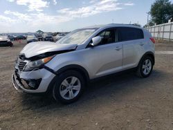 KIA Sportage salvage cars for sale: 2012 KIA Sportage Base