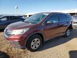 Honda salvage cars for sale: 2015 Honda CR-V LX