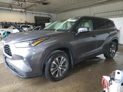 Toyota Highlander salvage cars for sale: 2021 Toyota Highlander XLE