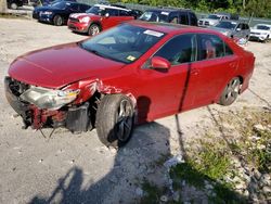 Toyota salvage cars for sale: 2012 Toyota Camry Base