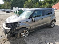 Salvage cars for sale from Copart Mendon, MA: 2018 KIA Soul