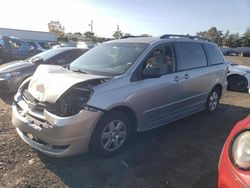 Salvage cars for sale from Copart New Britain, CT: 2005 Toyota Sienna CE