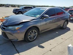 2015 Toyota Camry LE en venta en Grand Prairie, TX