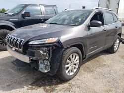 Jeep Grand Cherokee salvage cars for sale: 2015 Jeep Cherokee Limited