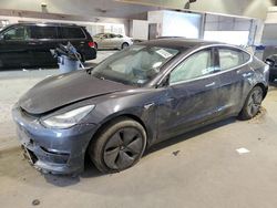 Tesla Vehiculos salvage en venta: 2018 Tesla Model 3