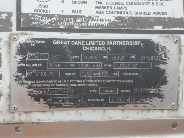 2007 Great Dane Dry van Trailer