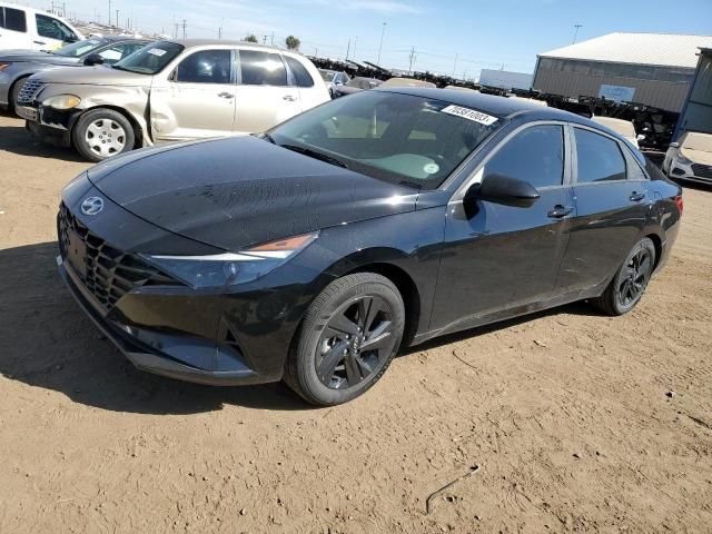 2023 Hyundai Elantra Blue