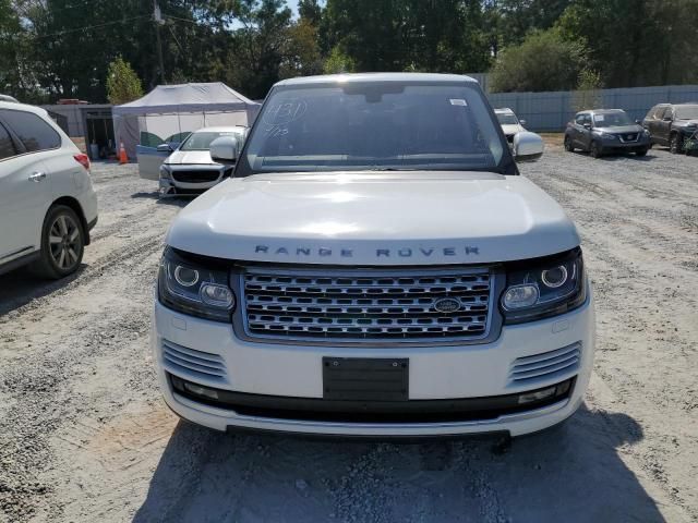 2016 Land Rover Range Rover HSE