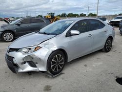 Salvage cars for sale from Copart Homestead, FL: 2016 Toyota Corolla L