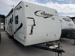 Salvage trucks for sale at Bridgeton, MO auction: 2011 Keystone 2011 Dutchman Cougar
