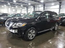 Nissan salvage cars for sale: 2019 Nissan Pathfinder S