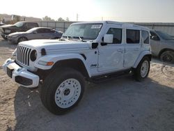 Vehiculos salvage en venta de Copart Houston, TX: 2023 Jeep Wrangler Sahara 4XE