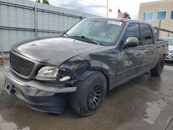 Ford salvage cars for sale: 2003 Ford F150 Supercrew