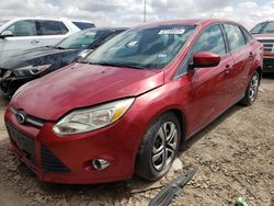 Vehiculos salvage en venta de Copart Amarillo, TX: 2012 Ford Focus SE