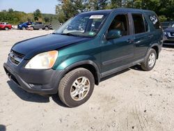 Honda crv salvage cars for sale: 2002 Honda CR-V EX