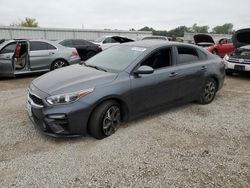 Salvage cars for sale from Copart Kansas City, KS: 2021 KIA Forte FE