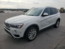 BMW X3 salvage cars for sale: 2017 BMW X3 SDRIVE28I