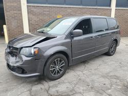 Salvage cars for sale from Copart Wheeling, IL: 2017 Dodge Grand Caravan SE