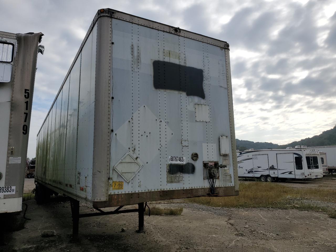2000 Wabash DRY Freight Trailer