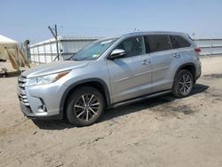 Toyota Highlander salvage cars for sale: 2018 Toyota Highlander SE