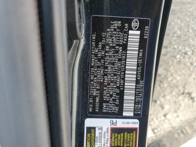 2012 Toyota Camry Base