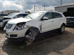 Salvage cars for sale from Copart Chicago Heights, IL: 2014 Cadillac SRX Luxury Collection