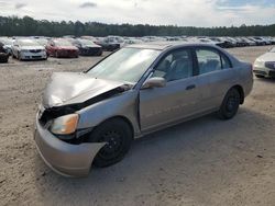 Honda salvage cars for sale: 2001 Honda Civic EX