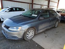 Salvage cars for sale from Copart Hartford City, IN: 2012 Volkswagen Jetta Base